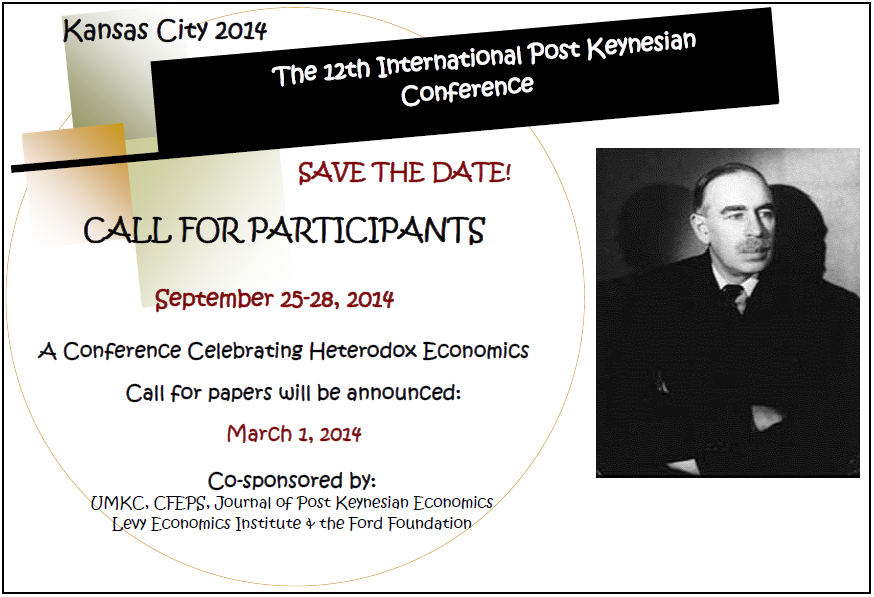 12th International Post-Keynesian Conference_Save the date